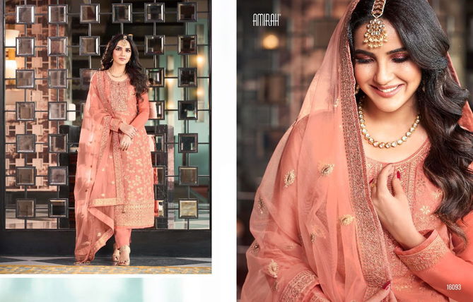 Amirah Sofia Dola Silk Fancy Festive Wear Embroidery Salwar Kameez Latest Collection